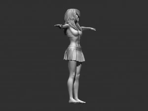 Woman 3D Print Model