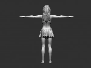 Woman 3D Print Model