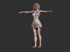 Woman 3D Print Model