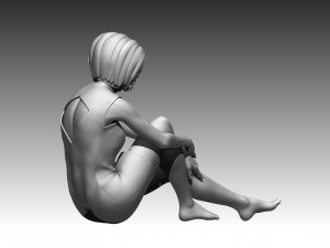 Woman 3Dプリントモデル