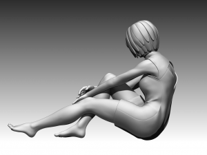 Woman 3Dプリントモデル