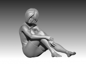 Woman 3Dプリントモデル