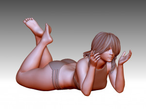Woman 3D 打印模型
