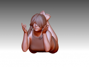 Woman 3D 打印模型