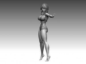 Woman 3D Print Model