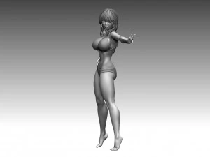 여성 3D 프린트 모델