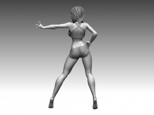 Woman 3D Print Model