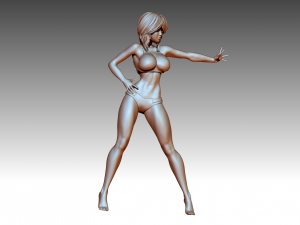 Woman 3D Print Model