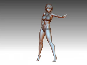 여성 3D 프린트 모델