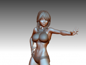 Woman 3D Print Model