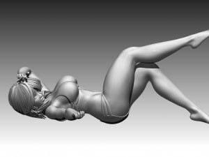Woman 3D Print Model