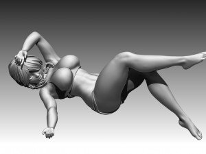 Woman 3D Print Model