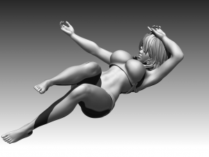 Woman 3D Print Model