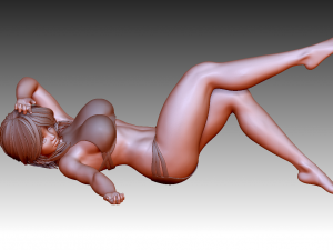 Woman 3D Print Model