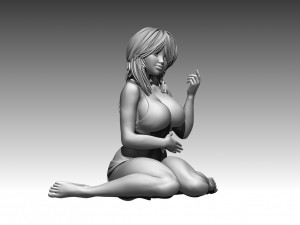 Woman 3D Print Model