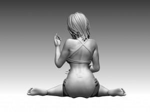 Woman 3D Print Model