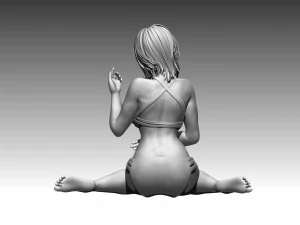 Woman 3D Print Model