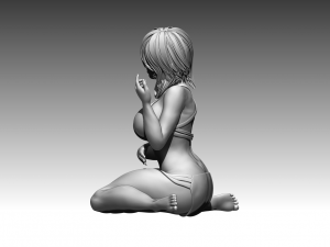 Woman 3D Print Model