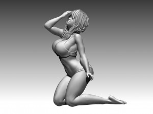 Woman 3D-Druckmodell