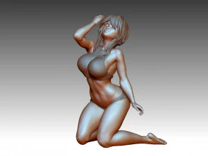 Woman 3D Print Model