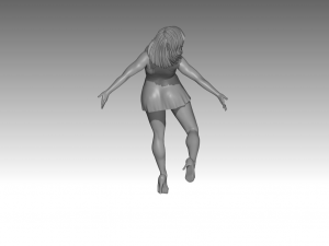 Woman Body Builder 3D Print Model