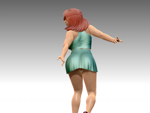 Woman Body Builder 3D Принт Модель