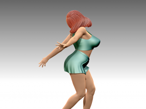 Woman Body Builder 3D Принт Модель