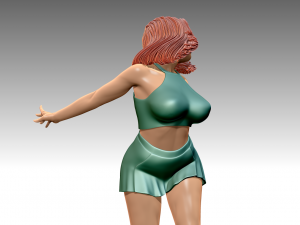 Woman Body Builder 3D Принт Модель