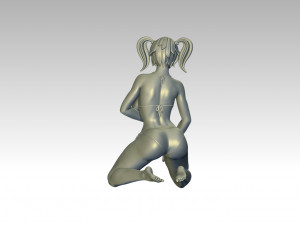 Woman Body Builder Modello di stampa 3D