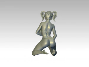 Woman Body Builder 3D Print Model