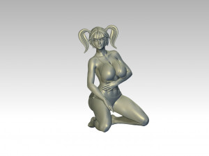 Woman Body Builder Modello di stampa 3D
