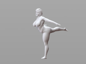 Woman Body Builder 3D Принт Модель