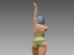 Woman Body Builder 3D Принт Модель