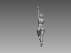 Woman Body Builder 3D Принт Модель