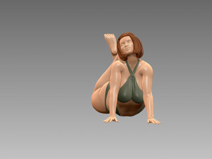 Woman 3D Print Model