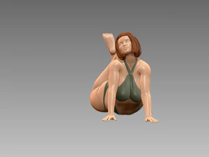 Woman 3D Print Model