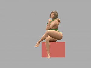 Woman 3D Print Model