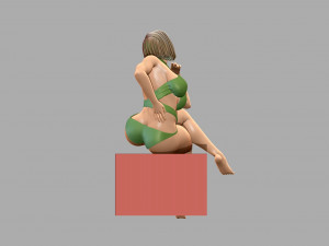 Woman 3D-printmodel