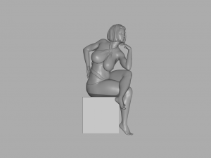 Woman 3D-printmodel
