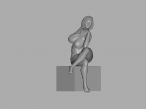 Woman 3D-printmodel