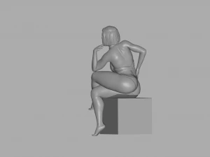 Woman 3D Print Model