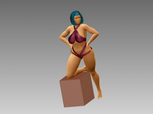 Woman 3D 프린트 모델