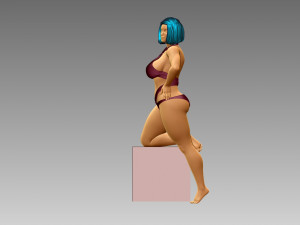 Woman 3D 프린트 모델