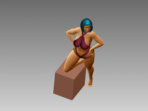 Woman 3D 프린트 모델