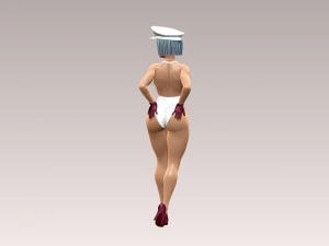 Woman 3D Print Model