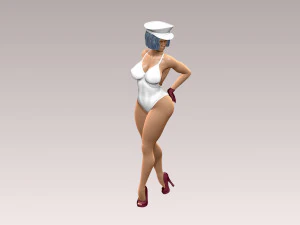 Woman 3D Print Model