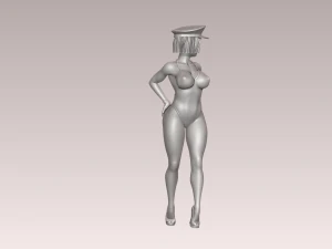 Woman 3D Print Model