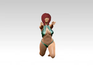 Woman 3D Print Model