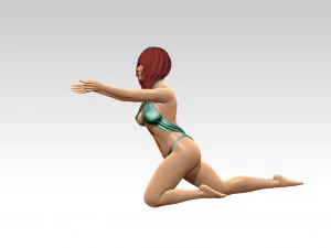 Woman 3D Print Model