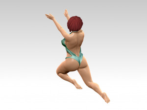 Woman Model Cetak 3D